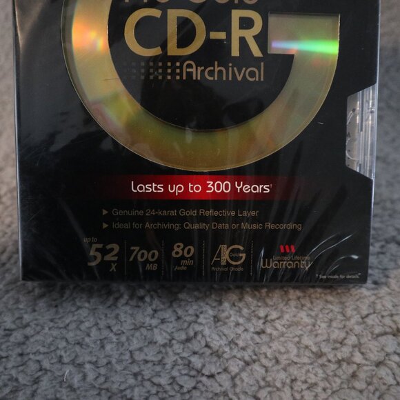 Memorex "Pro Gold CD-R Archival" - Picture 6 of 6